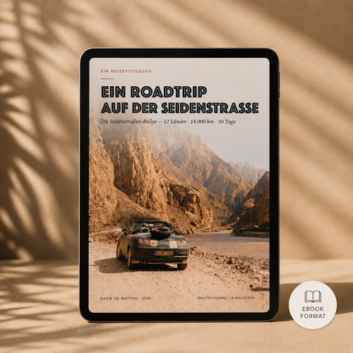 Ein Roadtrip auf der Seidenstraße – E-Book Cover